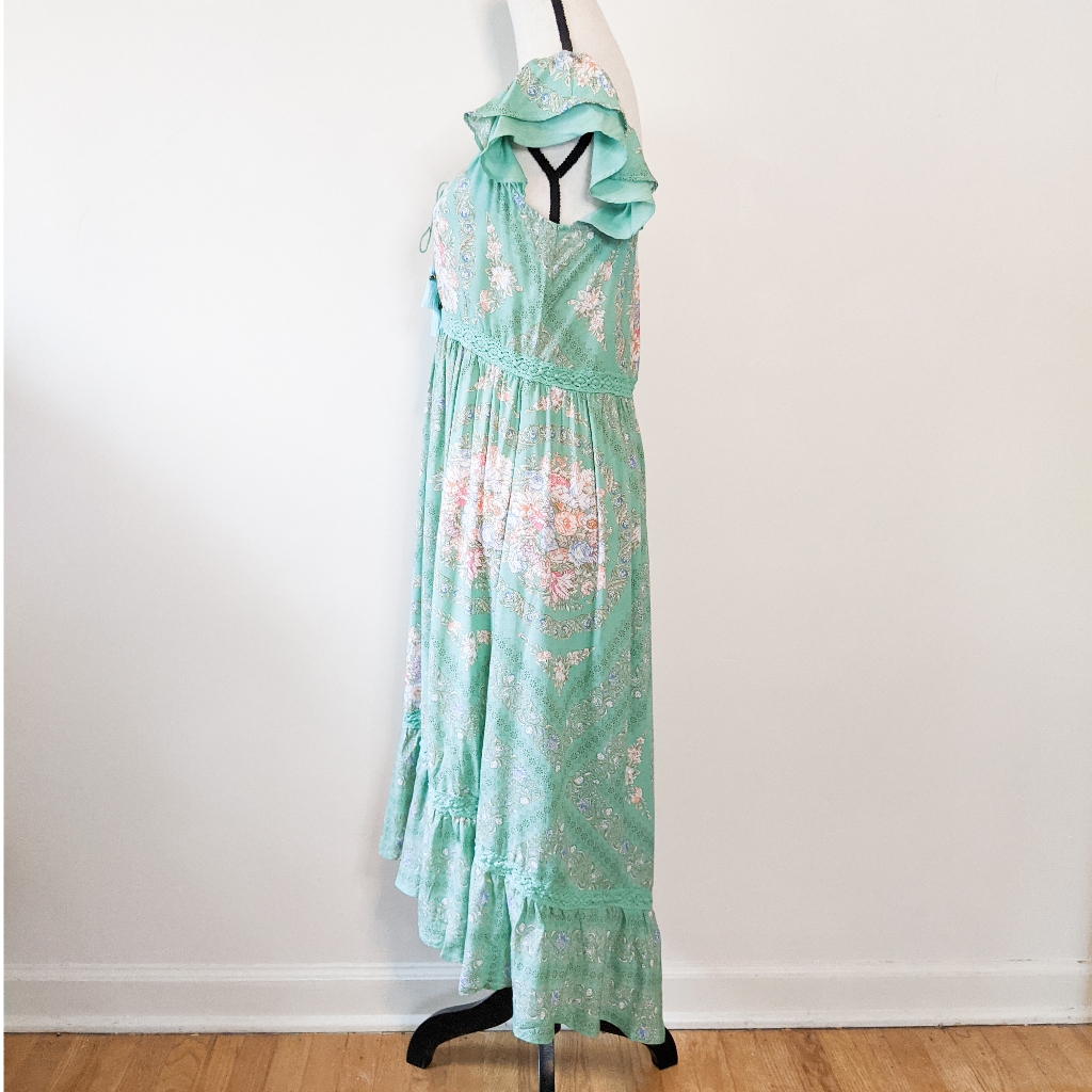 Nwt Tulle & Batiste Elizza Sundress, Turquoise — image 4 of 8